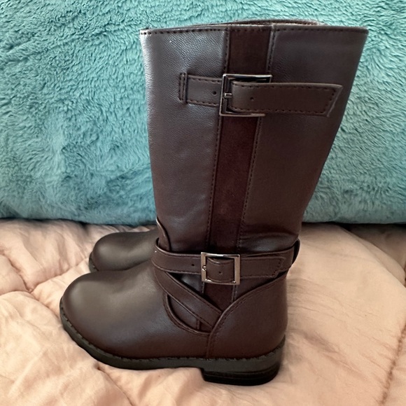 LIKE NEW! Brown Baby/Toddler Riding Boots; Sz. 6 - Picture 10 of 10